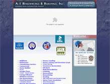 Tablet Screenshot of a1remodeling.com